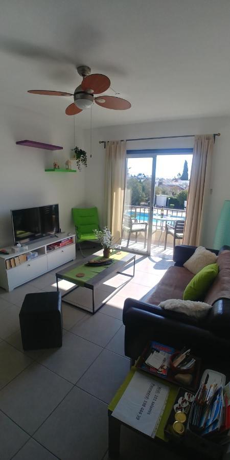 'Chez Antoine' Pool-View 5Min From Sea Apartment Paphos Exterior foto